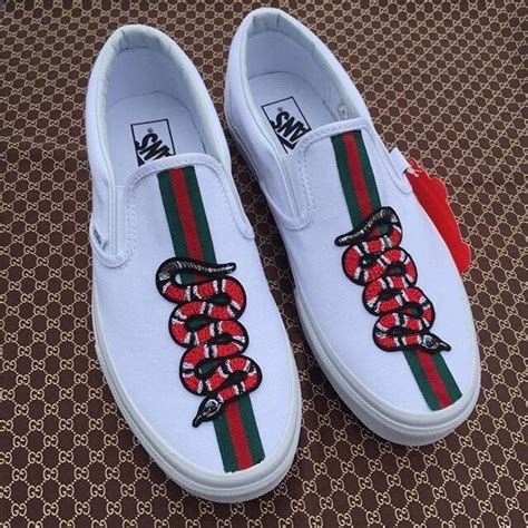 gucci replica vans|vans slip on gucci.